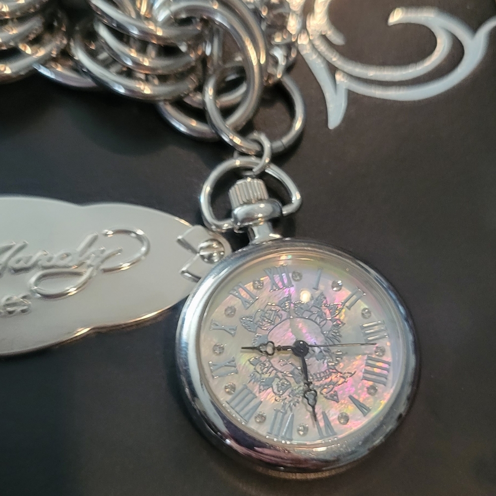 Ladies Ed Hardy Rebelle Watch - Silver